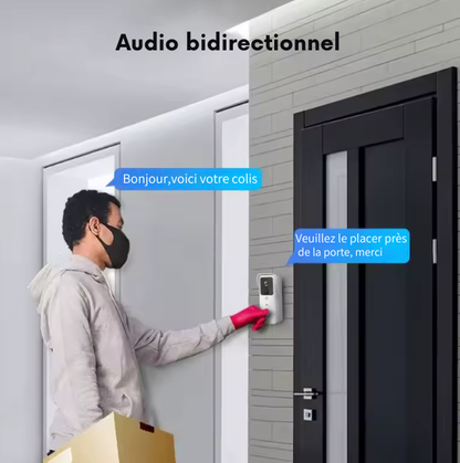 Visiophone WiFi connecté avec caméra Full HD