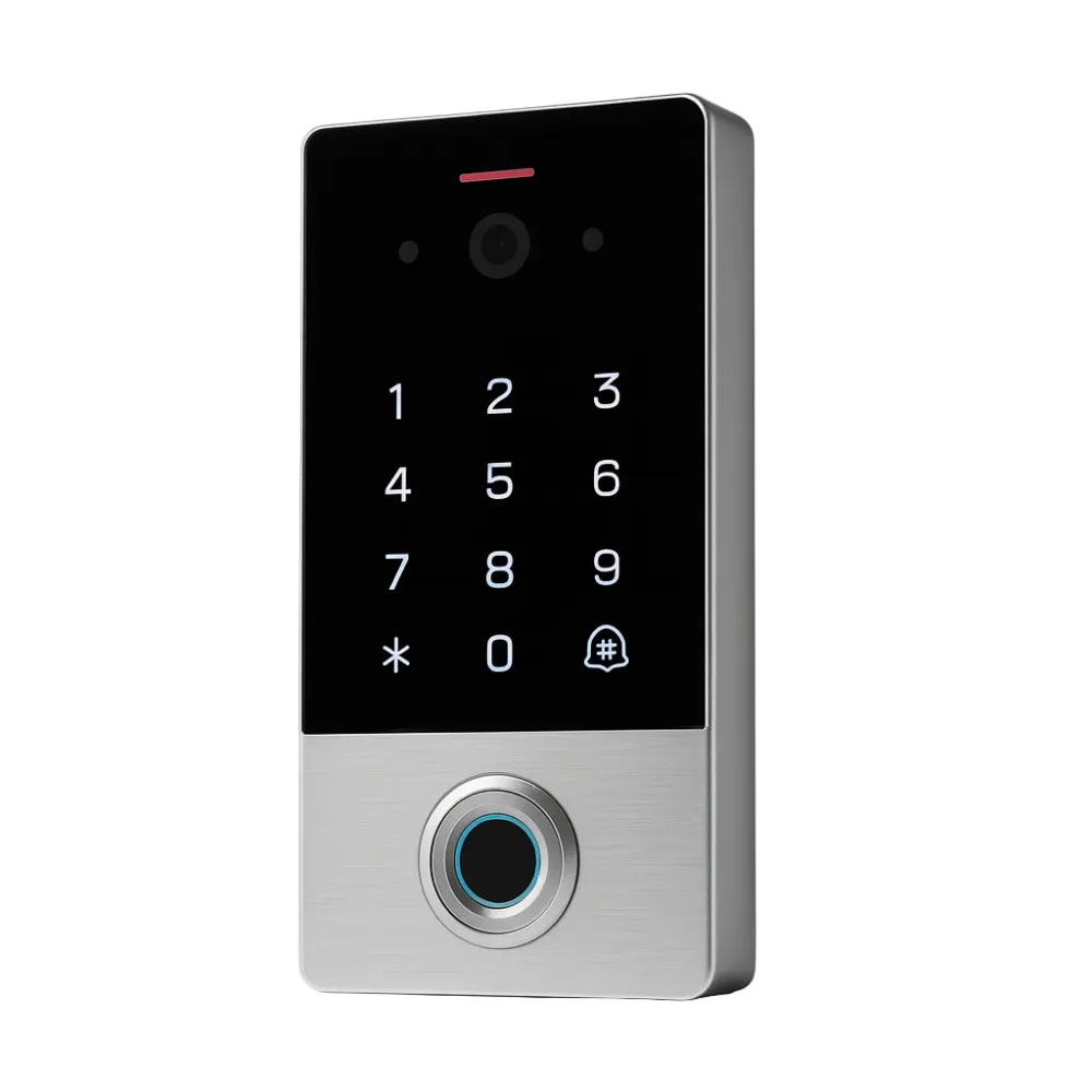 Visiophone Connecté WiFi Tuya avec Digicode & Empreinte digitale